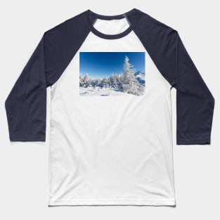 Winter mountain forest landscape, Tatry Mountains Baseball T-Shirt